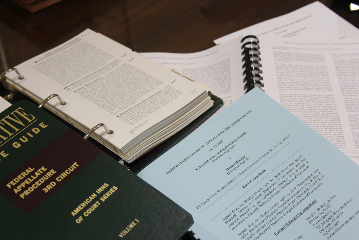 State & Federal Appellate Practice